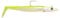 Savage Gear Sandeel V2 Big Game Fishing Hook (Lemon Back-21.5cm-140g)