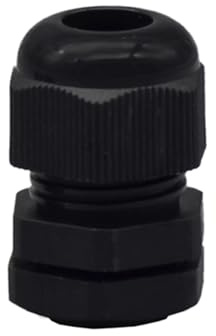O4L - Outlet4Life IP67 Kabelverschraubung, wasserdicht mit Gegenmutter, metrisch M16 x 1,5 für 5-10mm Kabeldurchmesser, schwarz