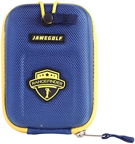 JAWEGOLF Golf Entfernungsmesser Hartschalentasche,Hartschalenkoffer,Bauchtasche,Hüfttasche,Tasche,Kupplung,Aufbewahrungsbox,Aufbewahrungstasche (blau)
