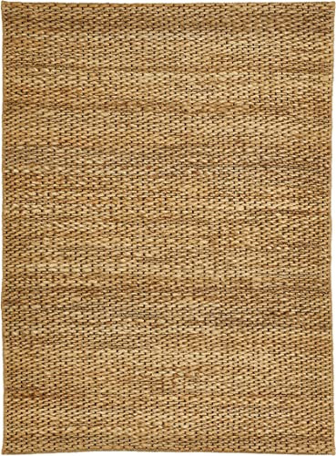 -LUXOR- living Naturteppich Mauritius - Jute Teppich Boho aus natürlichen Materialien handgefertigt - Teppich Wohnzimmer 65 x 130 cm