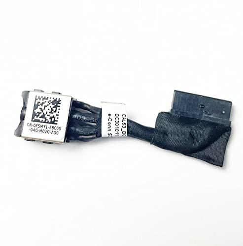 Fleshy Leaf DC Power Jack Harness Cable Replacement for Dell G3 15 17 3379 3579 3779 P35E003 P75F003 0XJ39G 0F5MY1 F5MY1