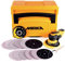 Mirka DEROS 5650XCV Random Orbital Sander Grip in a Case for Ø 125mm & Ø 150mm sandpaper / 5mm Orbit / 110V / UK-Plug