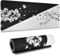 ZYFC Gaming Mouse Pad Large, Black and White Cherry Blossom, Large Gaming Mouse Pad with Stitched Edges, Long Nonslip Rubber Base Mice Pad, Washable Keyboard Pad, for Gamer Office & Home 300x800x3mm