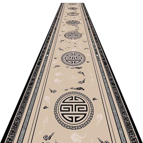 rednerpults Braune Teppichläufer mit Verheißungsvollen Mustern, Orientalische Traditionelle Flurteppiche mit Rutschfester Unterseite, Maschinenwaschbare Fußmatte für Den Eingangsbereich ( Color : 140c