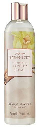 M. Asam BATH & BODY LOVELY CHAI Duschgel (300ml) – für eine sanfte Körperreinigung & ein frisches Körpergefühl, aromatischer Chai-Vanille Duft, ohne Mineralöle, silikon- & parabenfrei, vegan