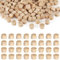 160 Pièces de Bouchons à Bois à Tête Plate, Bouchons de Trou de Vis à Bois de 13 mm Bouchons en Bois pour Trous de Vis Bouchons de Cache-Vis à Bois pour la Réparation de Meubles
