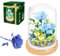 Lotvic Blumenstrauß Bausteine Set, Blumen Bauspielzeugsets mit Schutzhülle, 543 Stück Künstliche bausteine Blumenstrauß, Kunstpflanzen Bausteine ​​​​für Erwachsene, für Valentinstag, Weihnachten