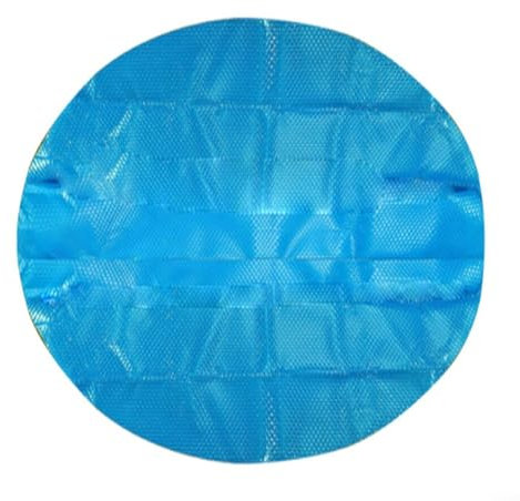Bâche de protection pour piscine hors sol ronde, couverture thermique flottante pour l'été, tapis de piscine (3 m)