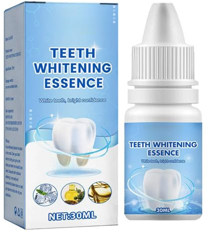 Essenza dei Denti Sbiancanti,Ripara Essenza Sbiancante per i Denti Orali,Instant Whitening Paint for Teeth,Aiuta a Prevenire la Placca,Freschezza e Rinfresca Alito,30ml