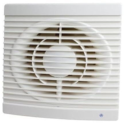 monkey ladder Abluftventilator 238 x 238 mm mit 155 mm Bohrer, ideal für die effiziente Absaugung von Luft und Dampf in engen Räumen.