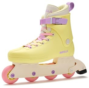 Impala Pattini a rotelle, unisex, per adulti, Impala Lightspeed Inline, Buttercup/Yellow, 9