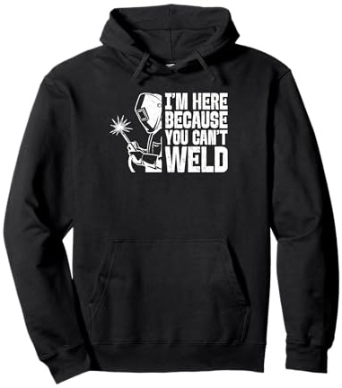 Funny Weld Welder Pullover Hoodie