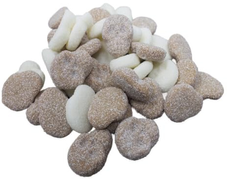 Fruchtgummi Totenkopf Vegan Sour Cola Skulls sauer gezuckert 300g