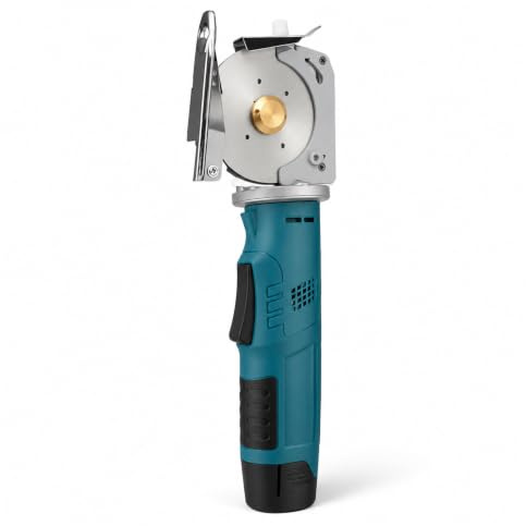 Cutter électrique rotatif sans fil 12 V, 2 batteries lithium 2Ah