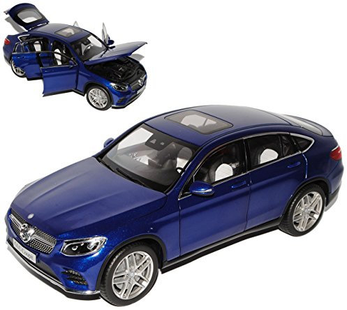 Norev Mercedes-Benz GLC Coupe X253 SUV Brillant Blau Ab 2015 1/18 Modell Auto