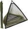 42 INCH CARP FISHING LANDING NET WITH STINK BAG SPREADER BLOCK - In Black & Green With a Deluxe Feel and Finish NO POLE OR HANDLE INCLUDED