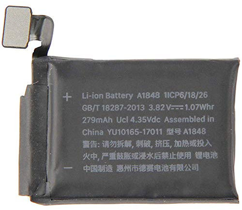 3.82v 279mah A1848 Replacement Battery for iWatch Series 3 (38mm GPS)