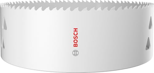 Bosch 1x Multi Material Threaded Hole Saw | for Steel, Drywall, Ø 152 mm, Professional Accessory Drill Driver