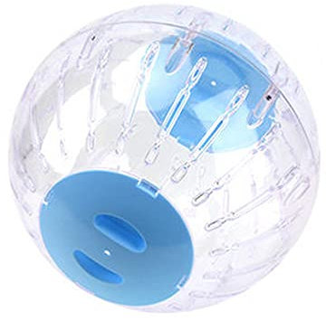 Hamsterball Spielzeug, Hamsterball Übungsball Sportball, Rolle Kugel Laufkugel Joggingball Kleintiere Kunststoff Spielzeug,für Sport/Fitness/Laufen (Blau)