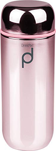 DrinkPod bouteille isotherme à double paroi sans BPA en acier inoxydable