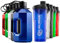 Alpha Designs | 2 Pack Water Bottle (2.4L) & Protein Shaker Bottle (1L) Bundle | Blue