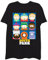 South Park Herren Character Group Kenny, Eric, Stan, Kyln, Chef T-Shirt, Schwarz, Mittel