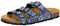 Lico Femme Bioline Lady Power Mules, Bleu Marine, Rose, 38 EU