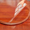 DG Catiee Mantel de PVC transparente, protector de mesa redondo, mantel de plástico transparente, antideslizante, impermeable, protector de muebles (redondo, 80 cm)
