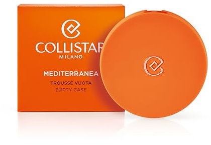 Collistar Trousse Vuota, Ricaricabile, Compatibile con Refill Mediterranea Fondotinta Compatto Solare SPF15
