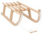 VACARX Schneeschlitten 90x36,5x25 cm Sperrholz, Artikelmaterial: Sperrholz, Buchenholz massiv, Metall, PP (Polypropylen)