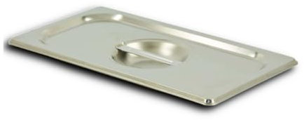 HOOZ GN 1/3 Deckel ohne Löffelaussparung, Rostfreier Edelstahl, Temperaturbeständig von -40° bis 300°C, lebensmittelechter Gastronormbehälter Deckel