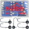 Paradox Fishing Jigköpfe Set 4/0 25x I je 5X 15g/18g/21g/24g/28g I Jig Köpfe Gummifisch mit Jighead für Gummifische Zander Angelzubehör