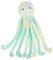 Dehner Lieblinge Hundespielzeug Baby Octopus, Plüschtier Spielzeug für Welpen/ausgewachsene Hunde, inkl. Quitscher/Raschelpapier, ca. 15 x 9 cm, Polyester, blau/türkis/grün