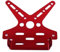 DUSHUO Number Plate Holder Motorcycle Rear License Plate Frame Motorbike Bracket Rack Scooter Adjusted Number Plate Holder