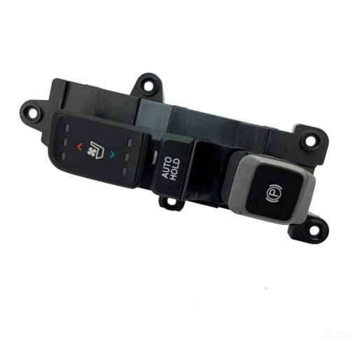 Besttoolifes Feststellbremsschalter Sitzheizung Kühlknopf für Hyundai Santa Fe 2017–2019, Schalter Parkbremsbetätigung Handbremsknopf