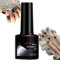 Black Cat Eye Gel Nail Polish,Black Holographic Cat Eye Nail Polish,Black Glitter Magnetic Gel Nail Varnish,Holographic Glitter Cat Eye Gel Nail Polish,Gel Nail Polish,Black Nail Polish,Black Nail Gel