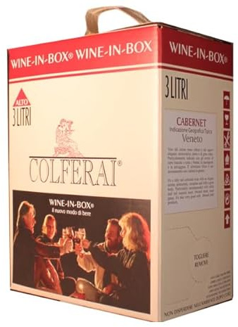 Colferai Azienda Vinicola BIB(3L) Cabernet Veneto IGT 3.00 Liter/ErnenWein/Wine
