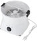 Éplucheur de pommes de terre électrique 85 W, support de table, deux options de mode, éplucher les lames en acier inoxydable, pour légumes et éplucher les pommes de terre