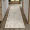 HUGEAR Vintage Beige Waschbarer Läufer Teppich Flur 60x240cm Bettvorleger Küchen Wohnzimmer Schlafzimmer Teppiche rutschfest Kurzflor Weich Flurläufer Teppichläufer