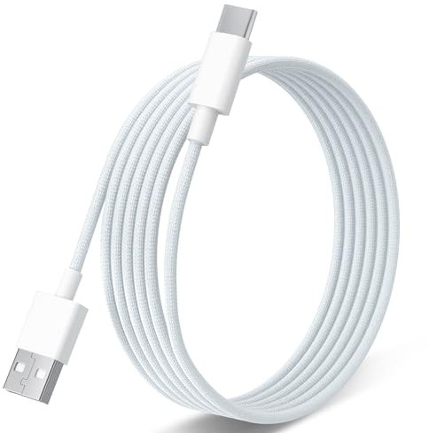 Cuteluding Cable de Carga USB C de 1M para Carplay,Cable USB C a USB para iPhone 16,16 Pro MAX,16 Plus,15/15 Pro Max/15 Plus,iPad Pro 12.9/11,iPad 10,iPad Air 5,Cable de Datos para Carga de Coche