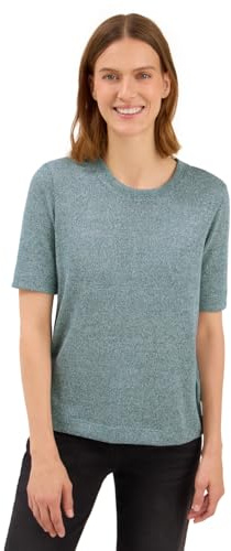 Damen Leichtes Strick-Look T-Shirt