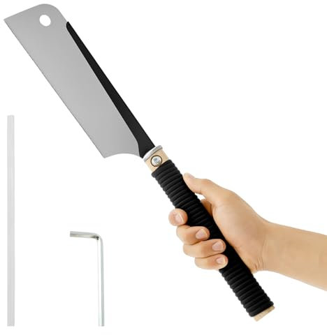 Dozuki Feinsäge 525 x 75 mm Japansäge Dozuki Universal Extrafein Ultra hoherHärte Holzverbindung Säge Feinsäge Präzisionssäge Professionelle Zugsäge Handsäge Holz Saw Holzbearbeitungswerkzeuge
