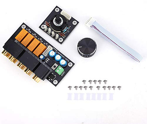 4 - Way Audio Input Selector Board | Relay Switching for CD/DVD/PHONO/AUX | High - Fidelity Audio Switching Board | 12-15V AC, 1.6mm PCB