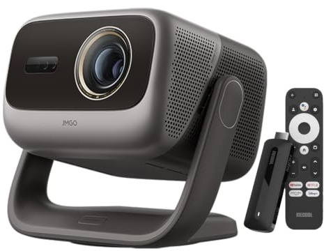 JmGO N5 Ultra Max 4K Projector Triple Color Laser 6000 ISO Lm 0.88~1.7:1 Throw MT9681 8G 128G Dolby Vision Audio DTS HD HiFi Speaker | Android Chinese OS with KD3 Google TV Stick
