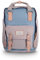 Doughnut MACAROON Rucksack Unisex 16L mit Laptopfach I Studenten-Rucksack funktionell & handgefertigt I ideal als Reise-Rucksack oder leichter City-Rucksack I Daypack (Beige_beige/Blau, Beige)