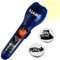 alles-meine.de GmbH 3 TLG. Set Taschenlampe LED - Cars - Auto Lightning McQueen - incl. Name - Projektion mit verschiedenen Bilder Aufsätzen - für Kinder Lampe/Projektor ..