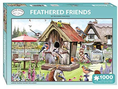Feathered Friends 1000 Piece Jigsaw