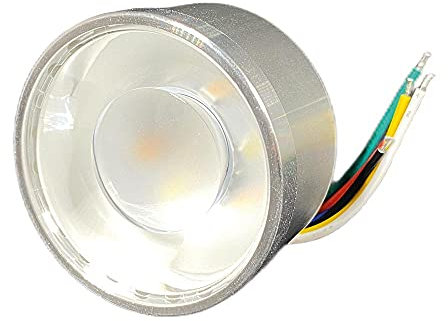 LED-Trading LED RGB-CCT WRGBWW Einbaustrahler 12V 4W Farbwechsel und warmweiß/kaltweiß Kabelspot 6poliger Anschluss für Gu10 Gu5,3 Mr16 Fassungen universell steuerbar