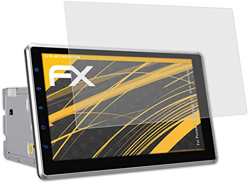 atFoliX Película Protectora compatible con Pumpkin ND0295B 10.1 Inch Universal Lámina Protectora de Pantalla, antirreflejos y amortiguadores FX Protector Película (3X)