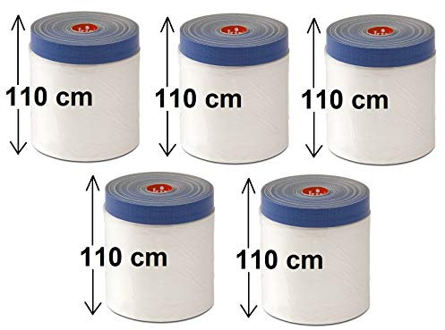 KIP Masker 3833 mit Gewebeband 1,10 m x 20 m - 5 Rollen